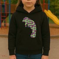 Manatee Autism Awareness Dugong Puzzle Day Mom Gift Kids Hoodie thumb 3