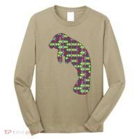 Manatee Autism Awareness Dugong Puzzle Day Mom Gift Long Sleeve Shirt thumb 0