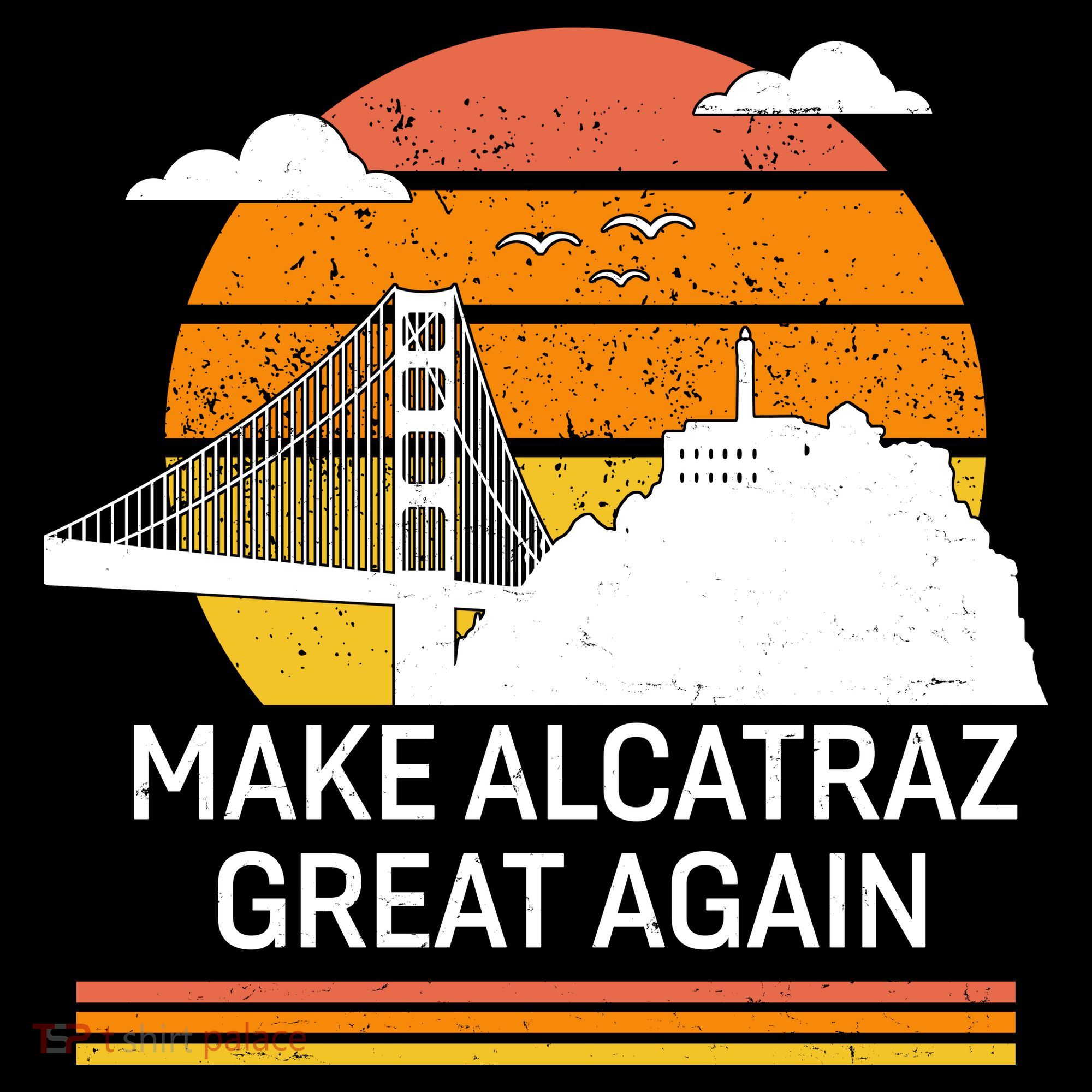 Make America Alcatraz Great Again Backpack