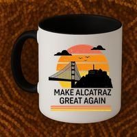 Make America Alcatraz Great Again Coffee Mug thumb 2