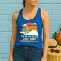 Make America Alcatraz Great Again Women's Tank Top thumb 2
