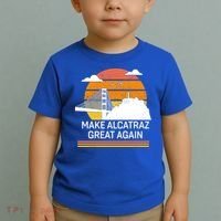 Make America Alcatraz Great Again Toddler T-Shirt thumb 2