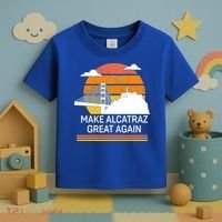 Make America Alcatraz Great Again Toddler T-Shirt thumb 3
