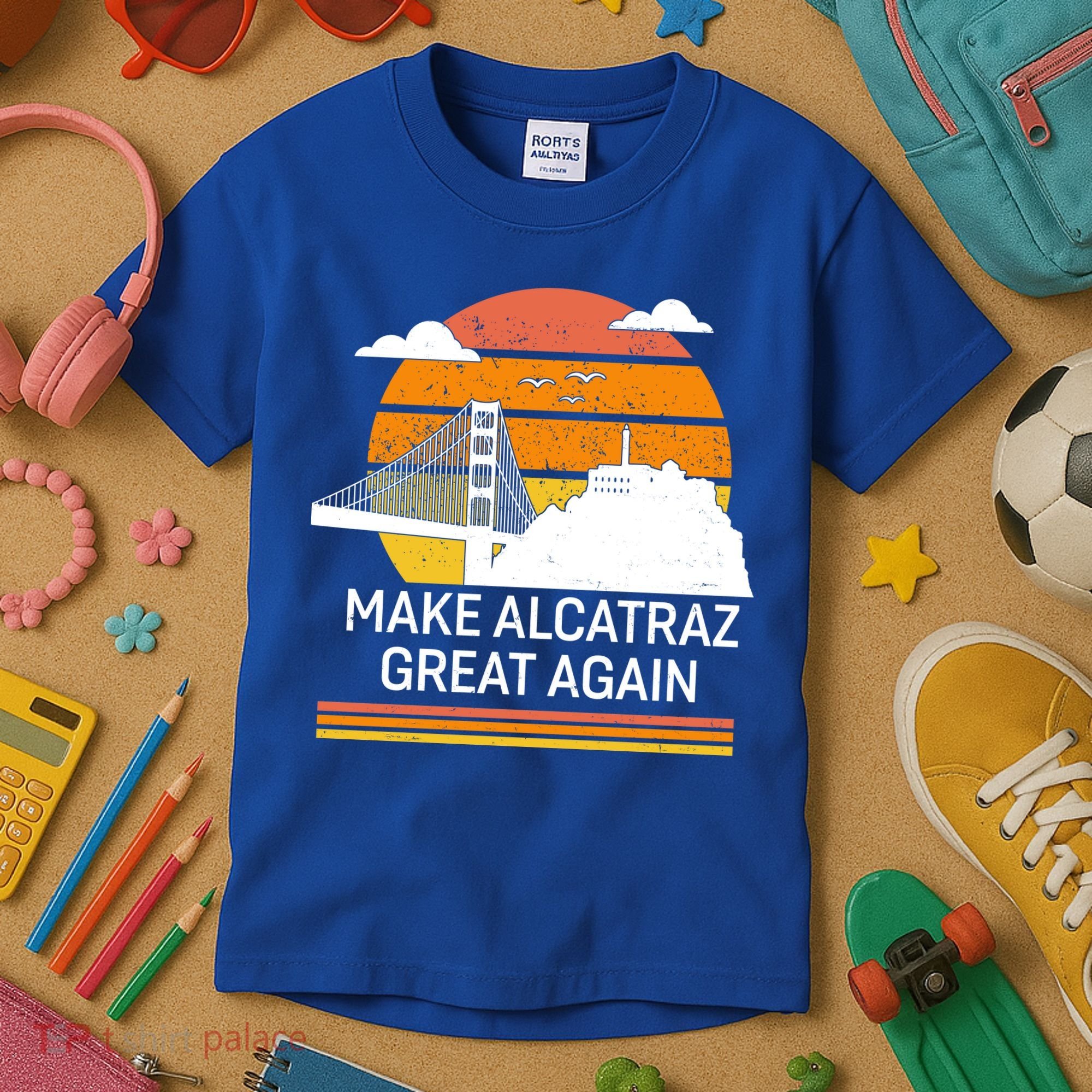 Make America Alcatraz Great Again Kids T-Shirt