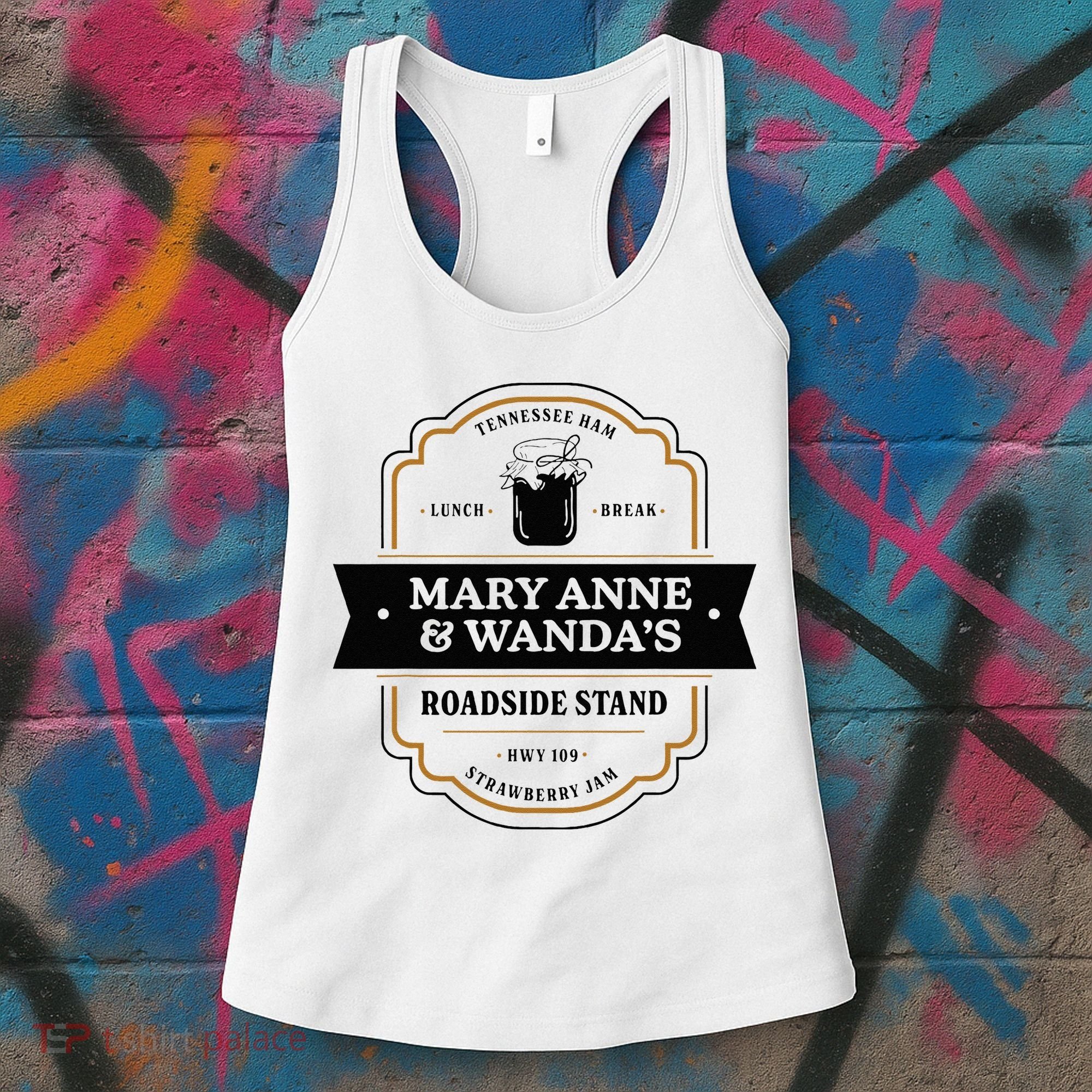 Mary Anne And Wanda Farmers Market Tennessee Ham Women's Tank Top