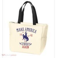 Makes America A Cowboy Again Western Life Country Tote Bag thumb 3
