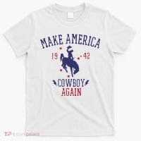 Makes America A Cowboy Again Western Life Country T-Shirt thumb 0