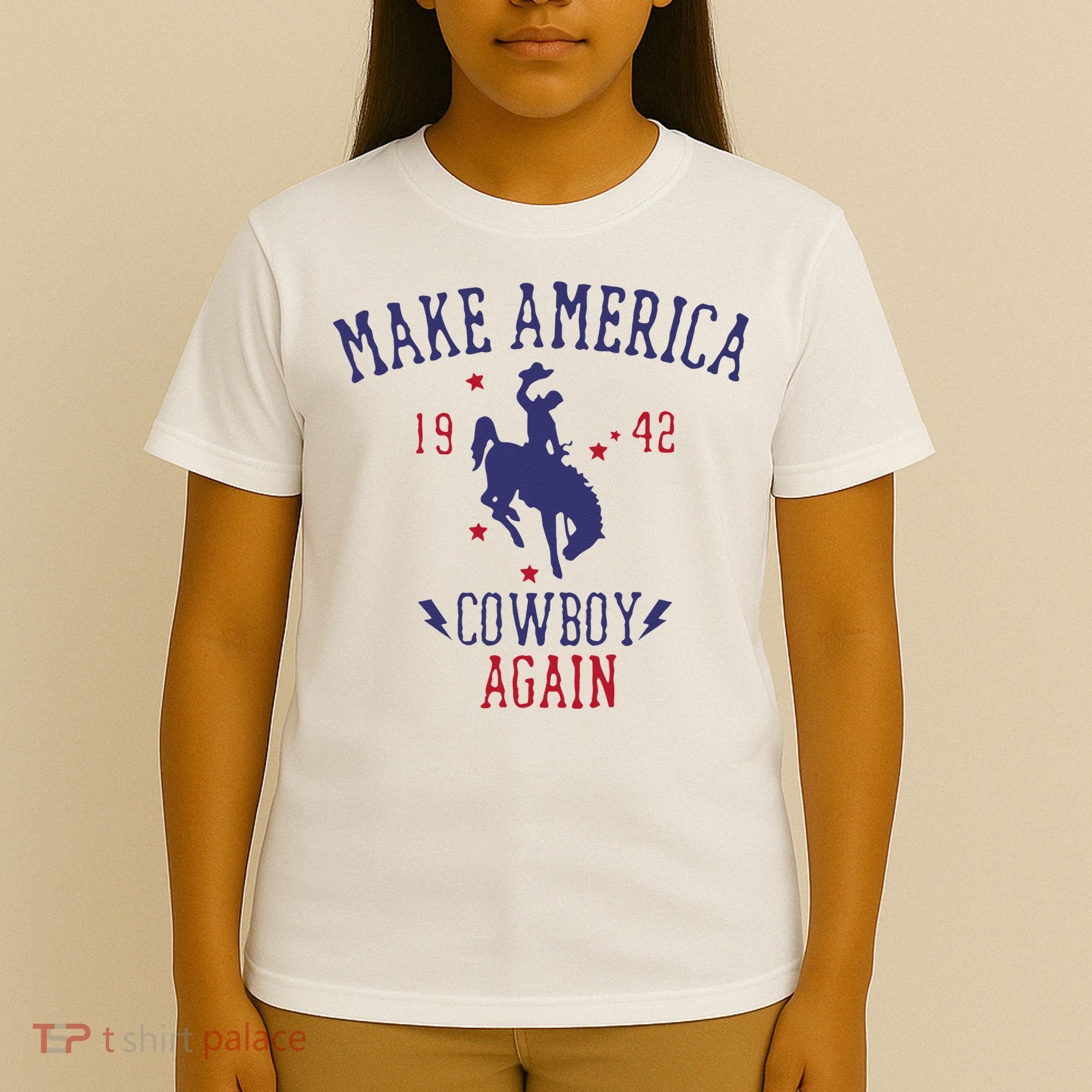 Makes America A Cowboy Again Western Life Country T-Shirt