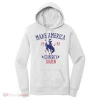 Makes America A Cowboy Again Western Life Country Women's Hoodie thumb 0