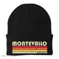 Montevallo Al Alabama Funny City Home Roots Gift Retro 80s Beanie thumb 0