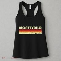 Montevallo Al Alabama Funny City Home Roots Gift Retro 80s Women's Tank Top thumb 3