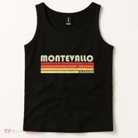 Montevallo Al Alabama Funny City Home Roots Gift Retro 80s Tank Top thumb 2