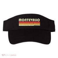 Montevallo Al Alabama Funny City Home Roots Gift Retro 80s Visor thumb 0