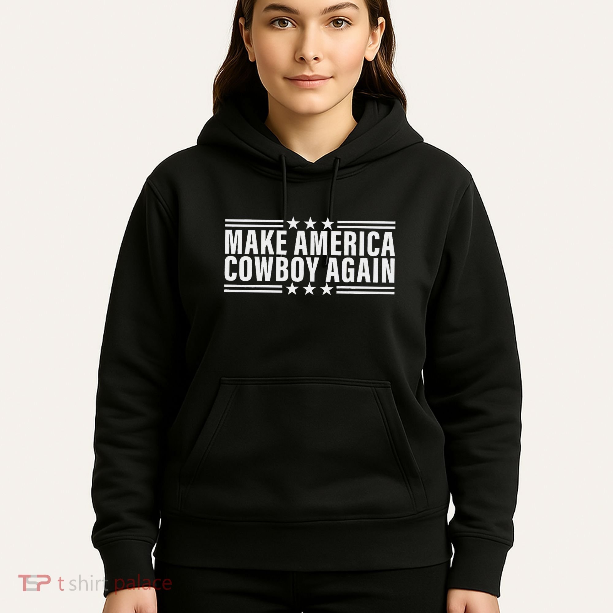 Makes America A Cowboy Again Hoodie
