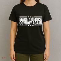 Makes America A Cowboy Again T-Shirt thumb 4