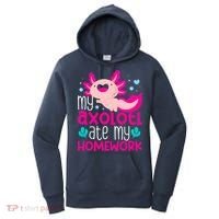 My Axolotl Ate My Homework | Gimmick | Kawaii | Axolotl Women's Hoodie thumb 0
