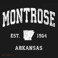Montrose Arkansas Ar Vintage Athletic Sports T-Shirt thumb 7