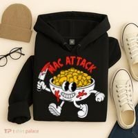 Mac Attack And Cheese Funny Food Meme Hoodie thumb 4