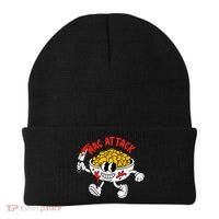 Mac Attack And Cheese Funny Food Meme Beanie thumb 0