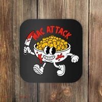 Mac Attack And Cheese Funny Food Meme Coaster thumb 0