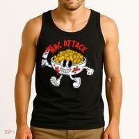 Mac Attack And Cheese Funny Food Meme Tank Top thumb 3