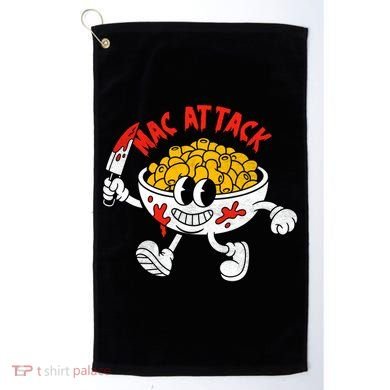 Mac Attack And Cheese Funny Food Meme Golf Towel