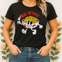 Mac Attack And Cheese Funny Food Meme Women's T-Shirt thumb 2