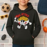 Mac Attack And Cheese Funny Food Meme Kids Hoodie thumb 2