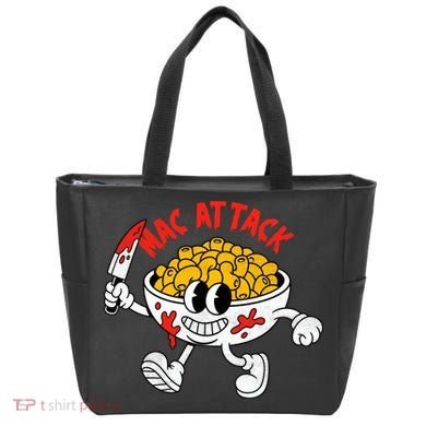 Mac Attack And Cheese Funny Food Meme Tote Bag