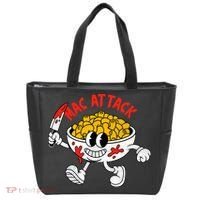 Mac Attack And Cheese Funny Food Meme Tote Bag thumb 0