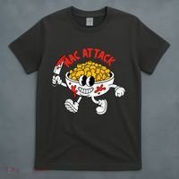 Mac Attack And Cheese Funny Food Meme T-Shirt thumb 4