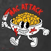 Mac Attack And Cheese Funny Food Meme Women's Hoodie thumb 2