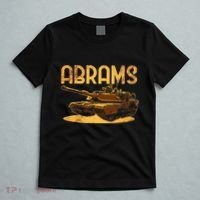 M1 Abrams Battle Tank Usa America American Military T-Shirt thumb 5