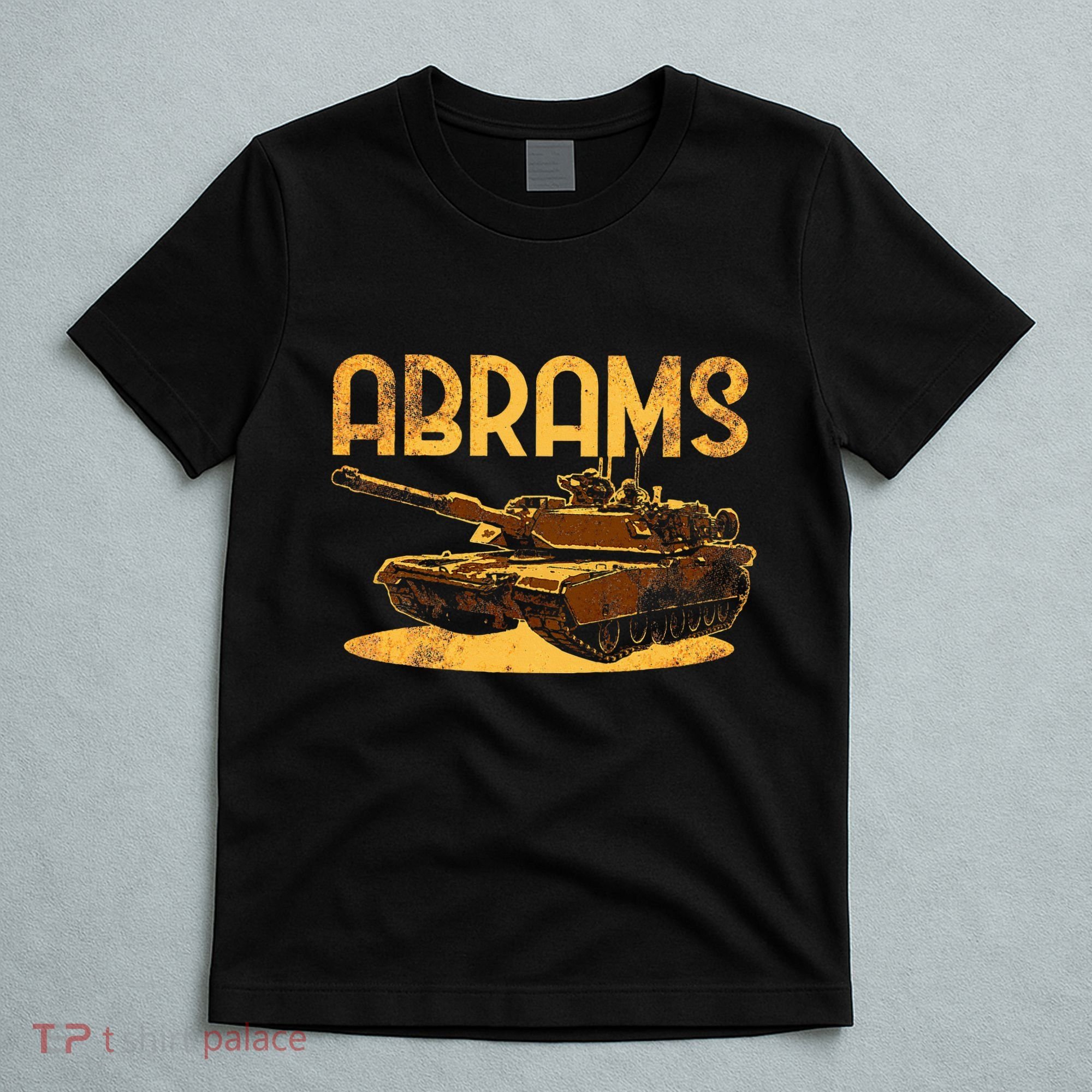 M1 Abrams Battle Tank Usa America American Military T-Shirt