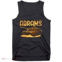 M1 Abrams Battle Tank Usa America American Military Tank Top thumb 0
