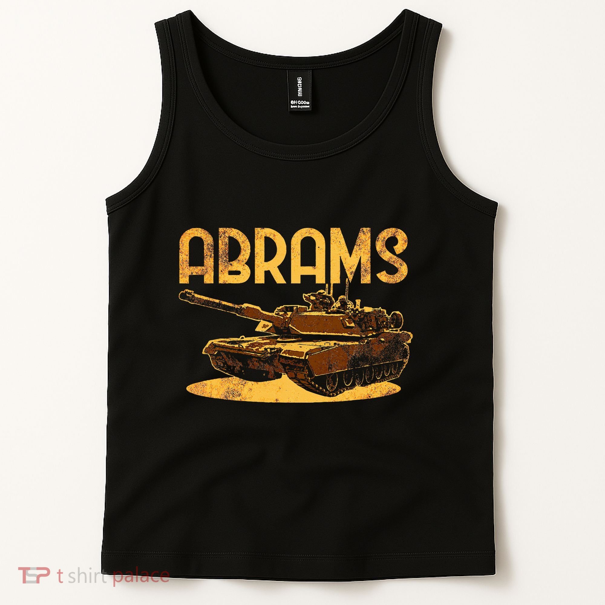 M1 Abrams Battle Tank Usa America American Military Tank Top