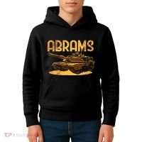 M1 Abrams Battle Tank Usa America American Military Kids Hoodie thumb 4