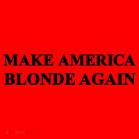 Make America Blonde Again Santa Hat thumb 1