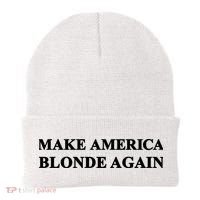 Make America Blonde Again Beanie thumb 0