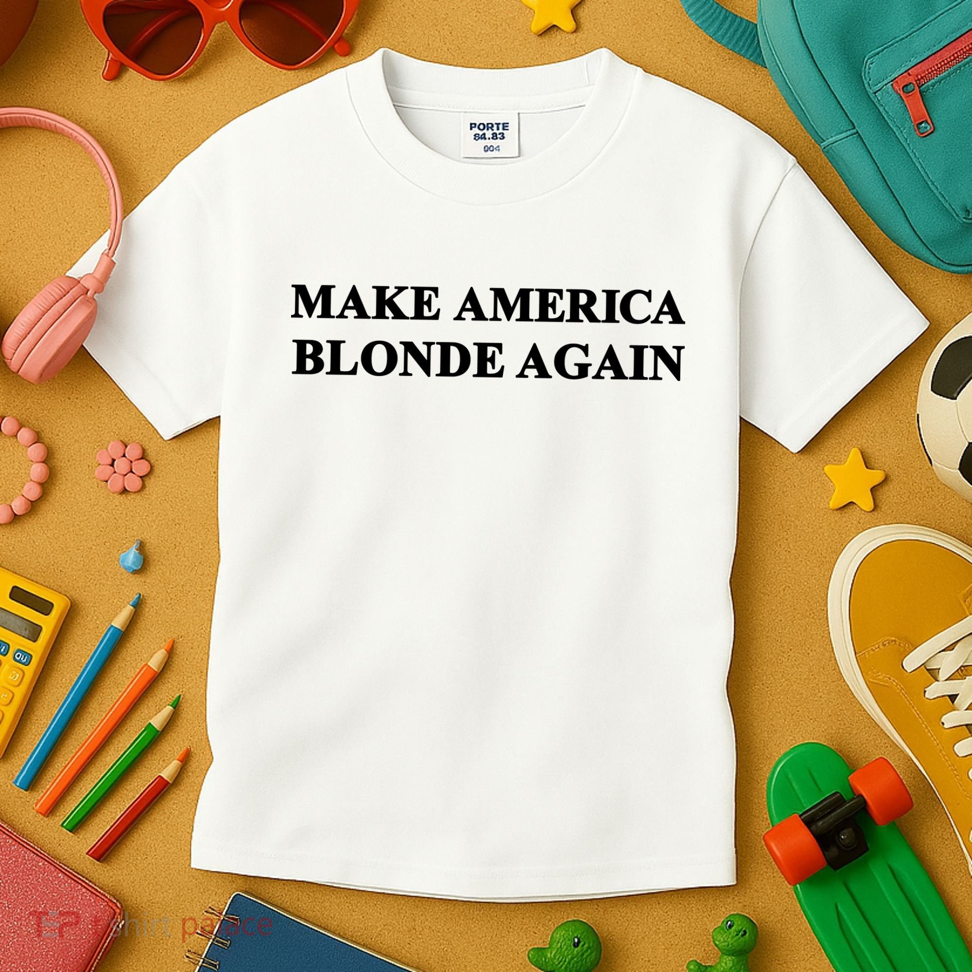 Make America Blonde Again Kids T-Shirt