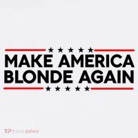 Make America Blonde Again USA-Made Doggie Bandana thumb 2