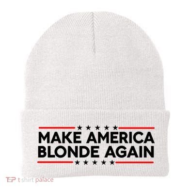 Make America Blonde Again Beanie