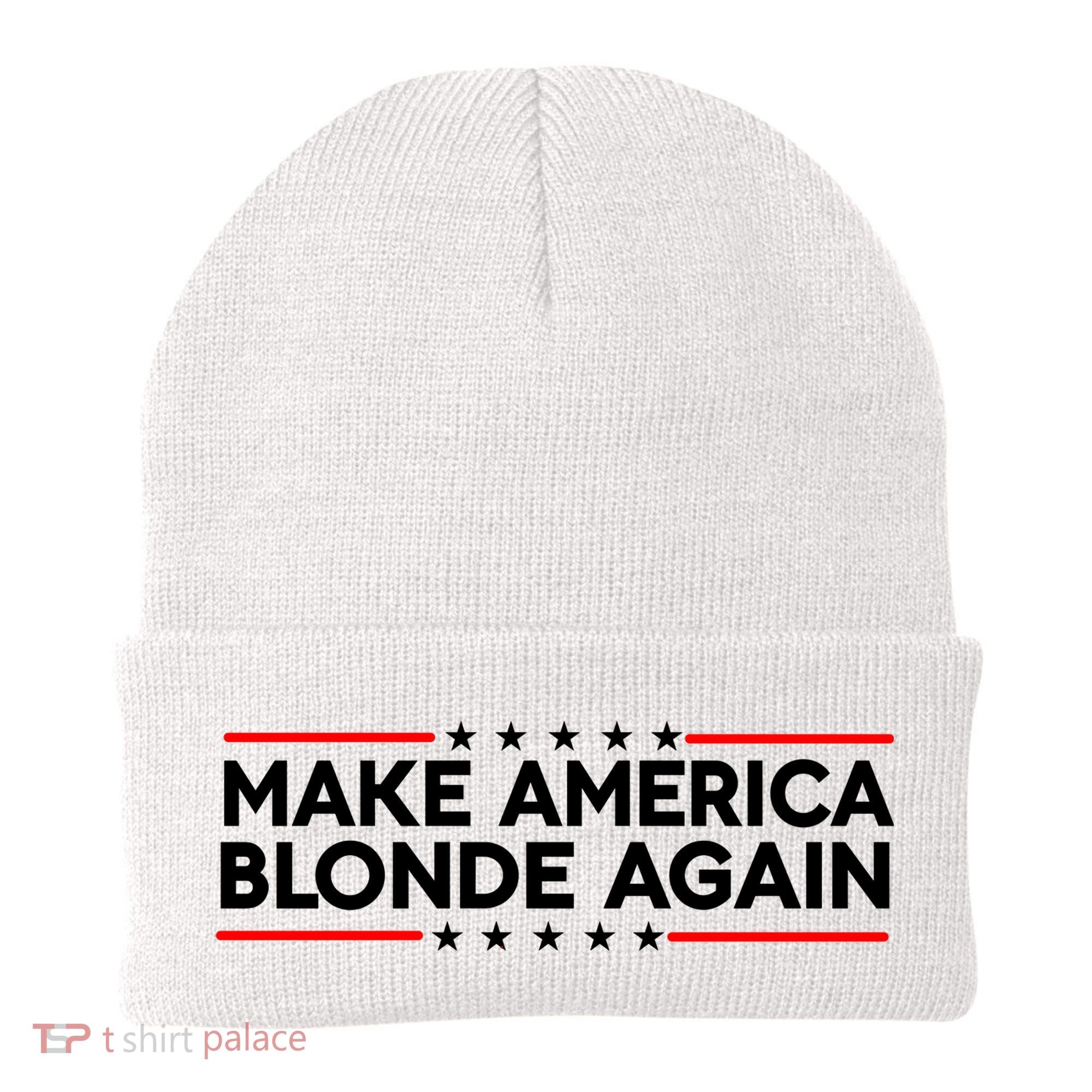 Make America Blonde Again Beanie