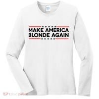 Make America Blonde Again Women's Long Sleeve Shirt thumb 0
