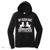 My Are Buttheads Funny Goat Lover Goat Mom Farmer Meaningful Gift Women's Hoodie thumb 0