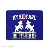 My Are Buttheads Funny Goat Lover Goat Mom Farmer Meaningful Gift Mousepad thumb 0