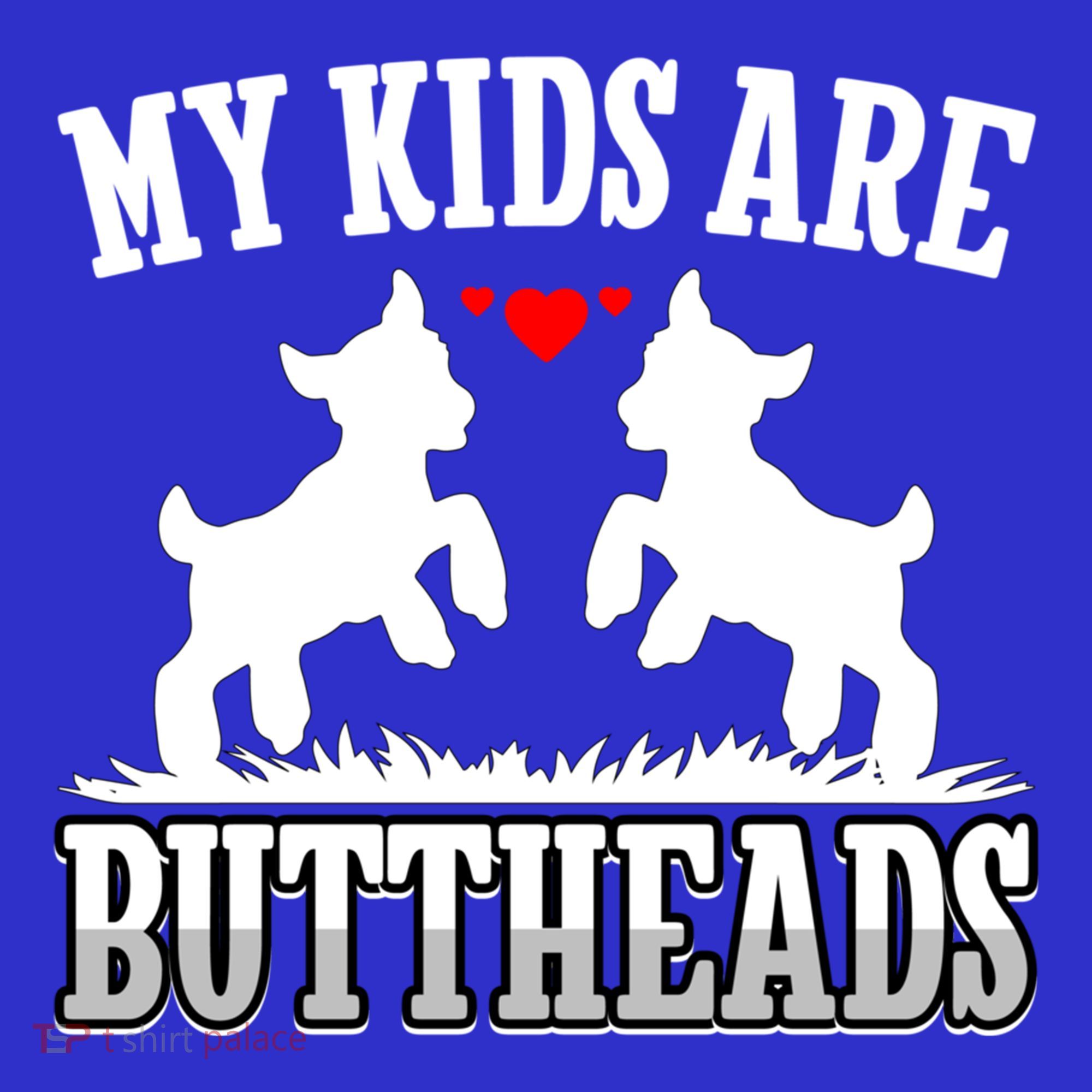 My Are Buttheads Funny Goat Lover Goat Mom Farmer Meaningful Gift Women's Tank Top
