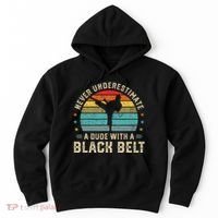 Martial Arts Black Belt Karate Jiu Jitsu Taekwondo Gifts Hoodie thumb 0