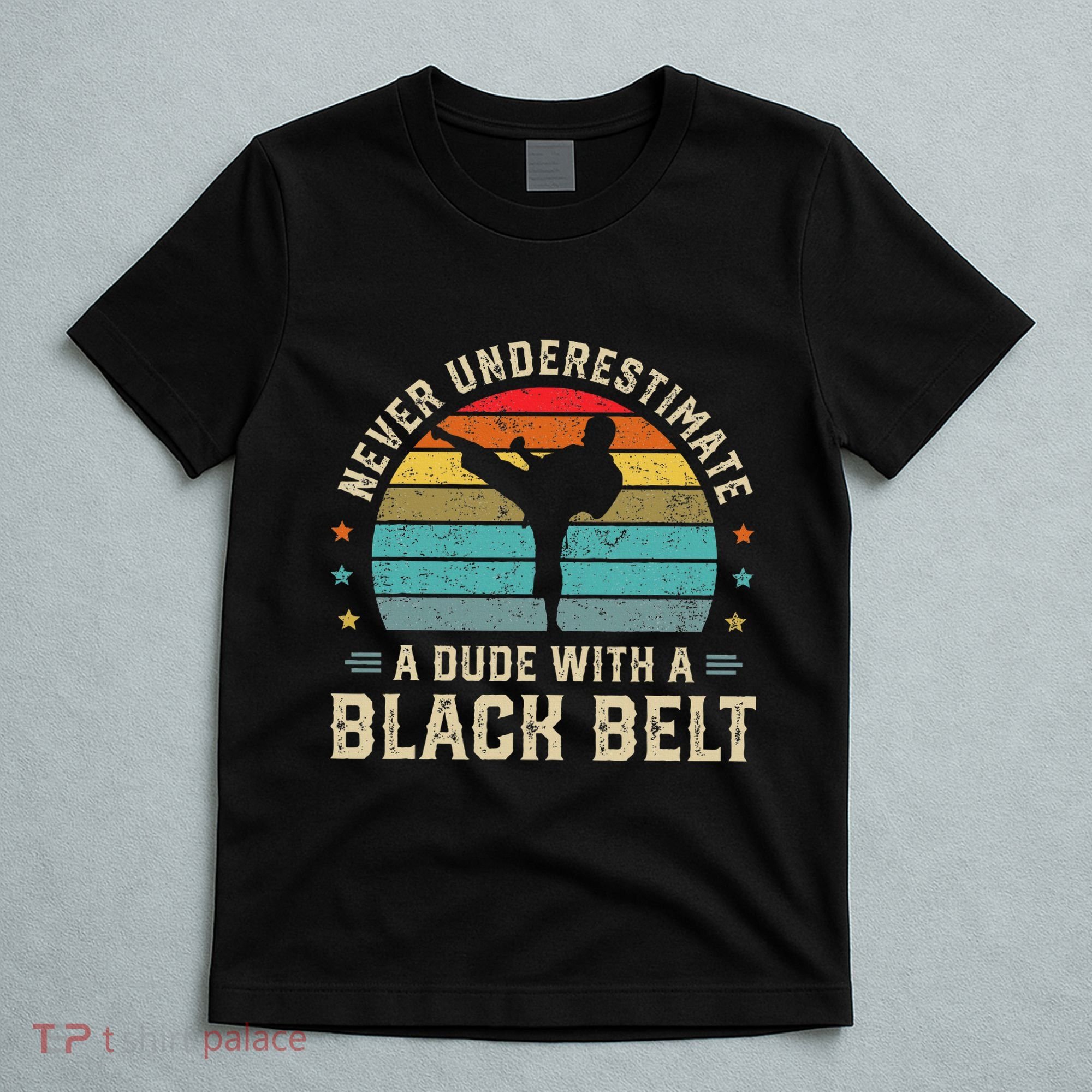 Martial Arts Black Belt Karate Jiu Jitsu Taekwondo Gifts T-Shirt