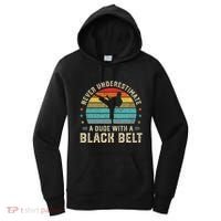 Martial Arts Black Belt Karate Jiu Jitsu Taekwondo Gifts Women's Hoodie thumb 0